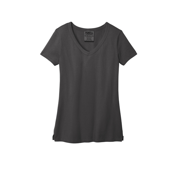 Port & Company Ladies Beach Wash Garment-Dyed V-Neck Tee... from ASI 84863 SanMar
