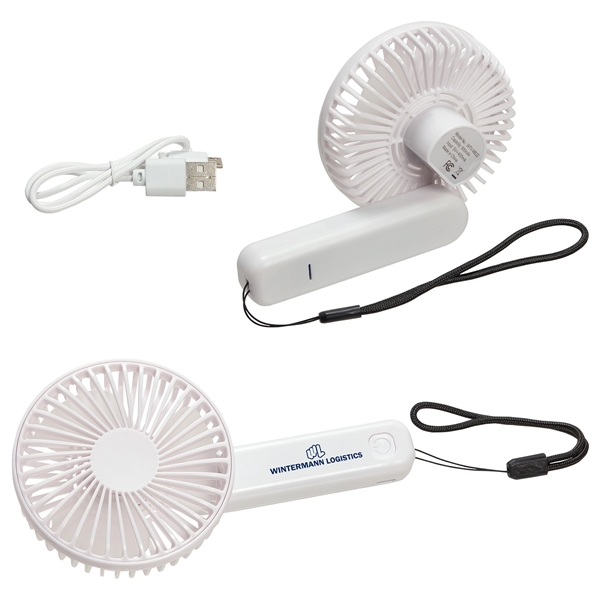 Rechargeable Hand Fan... from ASI 36730 Ariel Premium Supply Inc