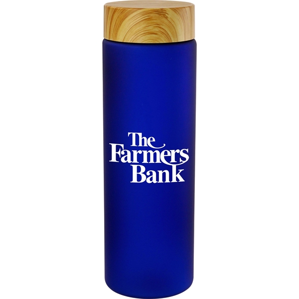 Bamboo Pattern 22 oz. Frosted Bottle... from ASI 30208 A P Specialties / AP Specialties