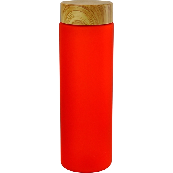 Bamboo Pattern 22 oz. Frosted Bottle... from ASI 30208 A P Specialties / AP Specialties