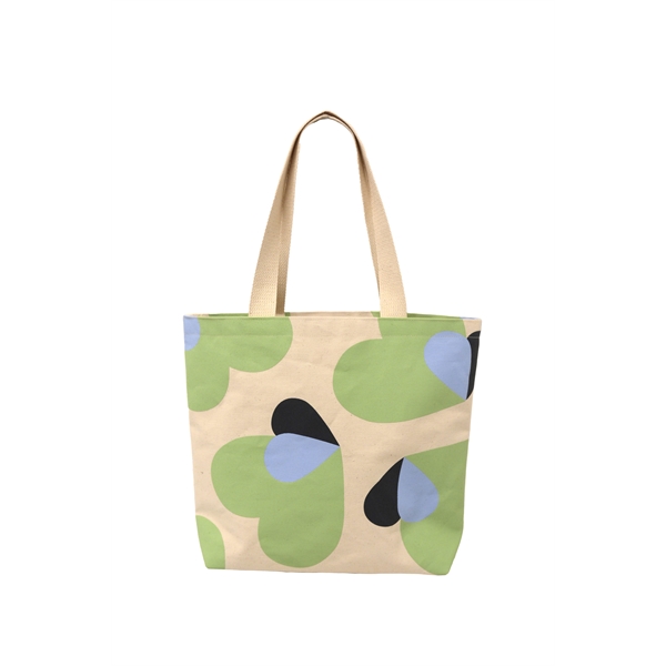 Made in USA - Natural canvas tote bag with screen printed... from ASI 65952 ZZ DROPPED -LBU Inc / LBU