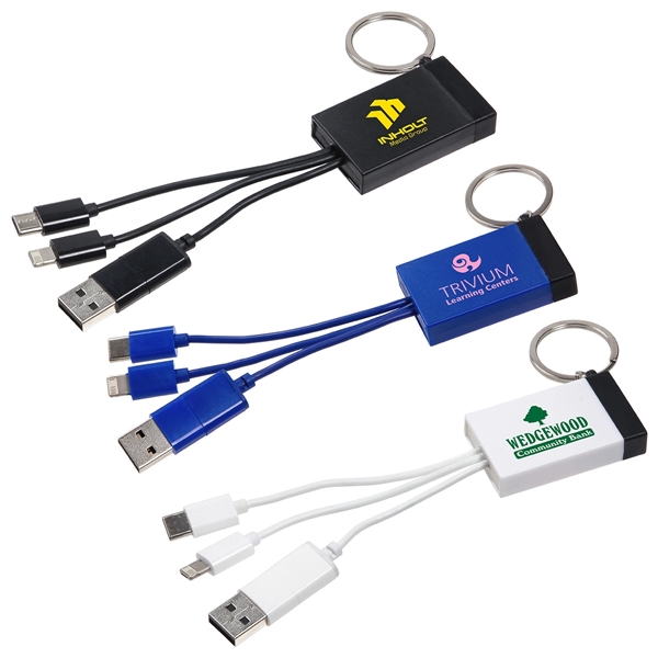 3-in-1 Charging Cable with Screen Cleaner... from ASI 36730 Ariel Premium Supply Inc