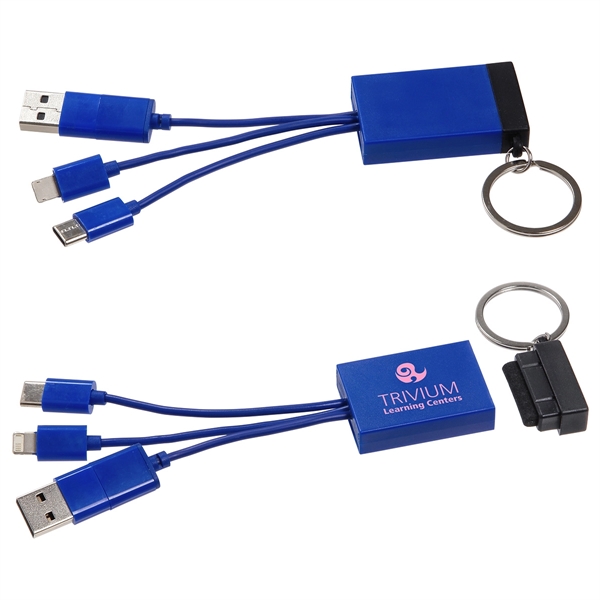 3-in-1 Charging Cable with Screen Cleaner... from ASI 36730 Ariel Premium Supply Inc