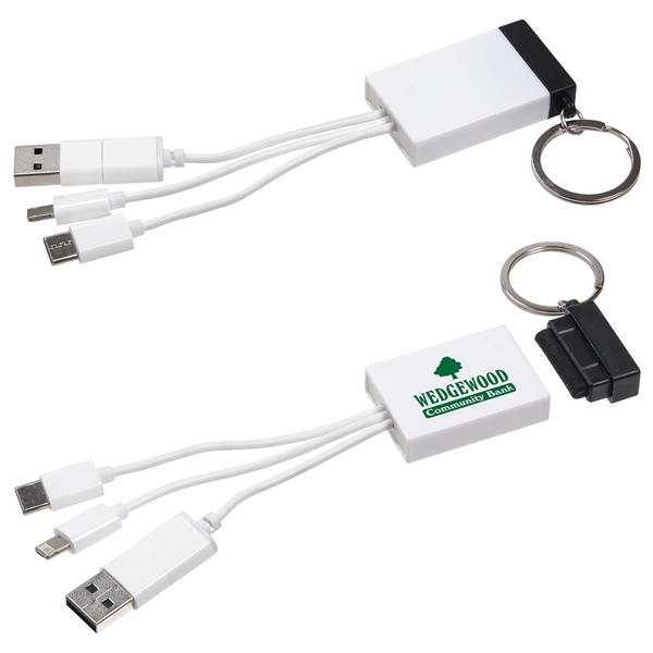 3-in-1 Charging Cable with Screen Cleaner... from ASI 36730 Ariel Premium Supply Inc