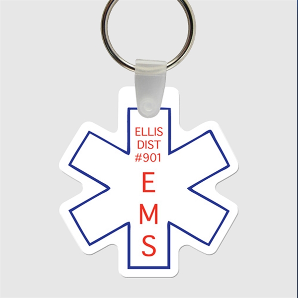Star of life key tag.... from ASI 56100 Gemini Ind Inc / Gemini Line™