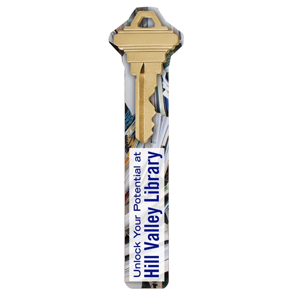 8" White Styrene ruler with a full color imprint.... from ASI 56100 Gemini Ind Inc / Gemini Line™