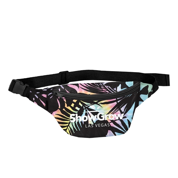 Sublimated Fanny Pack - Made in USA -Fully customizable with sublimated... from ASI 65952 ZZ DROPPED -LBU Inc