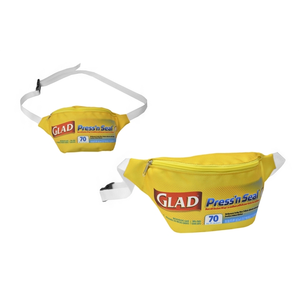 Sublimated Fanny Pack - Made in USA -Fully customizable with sublimated... from ASI 65952 ZZ DROPPED -LBU Inc
