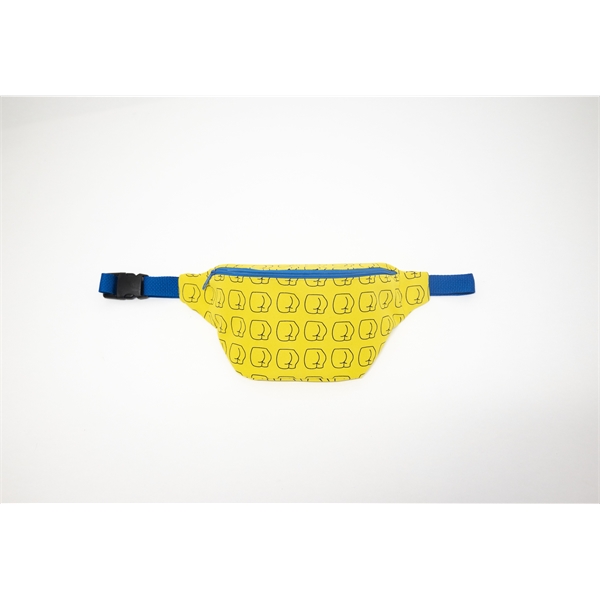 Sublimated Fanny Pack - Made in USA -Fully customizable with sublimated... from ASI 65952 ZZ DROPPED -LBU Inc