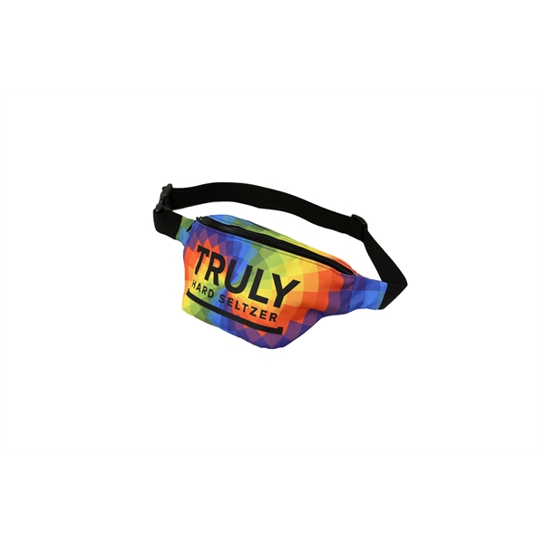 Sublimated Fanny Pack - Made in USA -Fully customizable with sublimated... from ASI 65952 ZZ DROPPED -LBU Inc