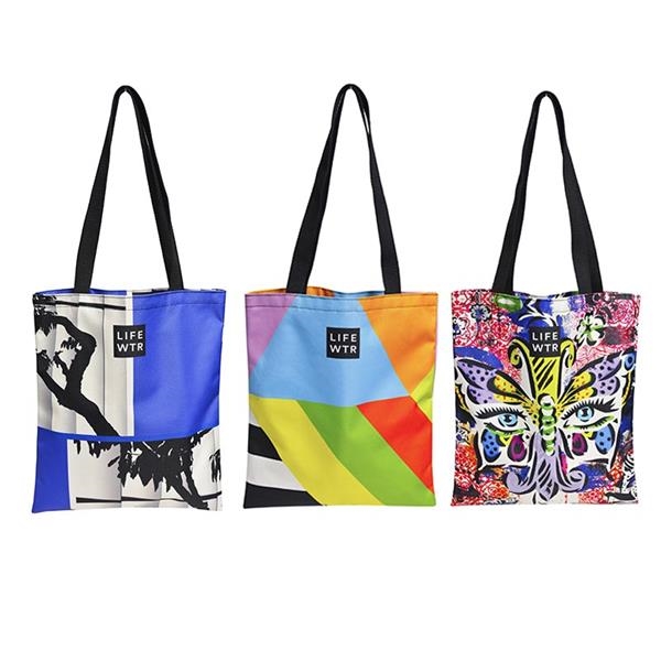 Fully customizable, industrial strength tote bag with screen printed graphics. Custom... from ASI 65952 ZZ DROPPED -LBU Inc / LBU