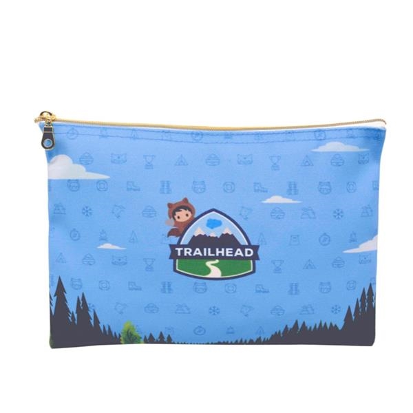 Made in USA - Fully customizable zippered pouch with sublimated graphics.... from ASI 65952 ZZ DROPPED -LBU Inc / LBU