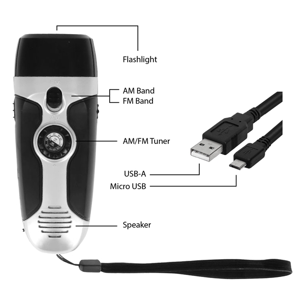 Emergency Flashlight, Radio and Charger.... from ASI 30112 ACE Products