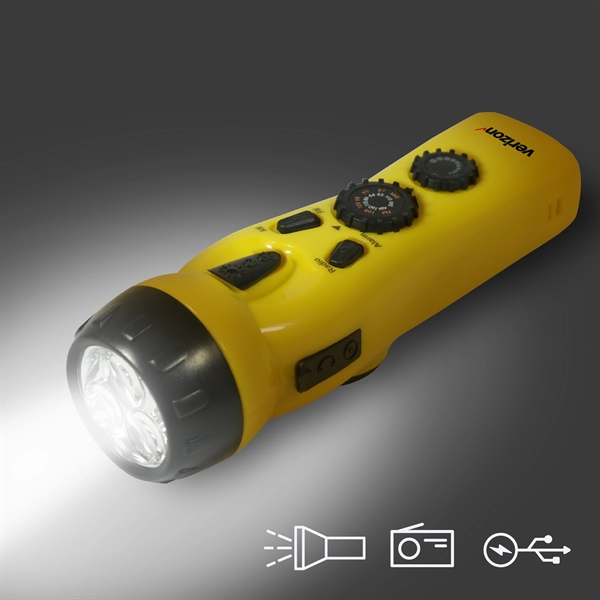 Emergency Flashlight, Radio and USB Charger... from ASI 30112 ACE Products