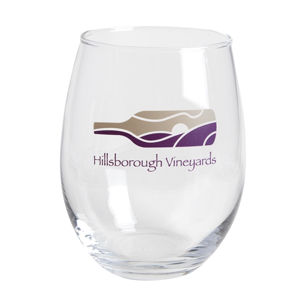 Stemless 15 ounce imported wine glasses.... from ASI 62088 IDProductsource