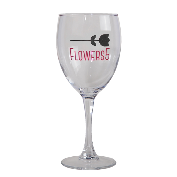 3" x 7.75" 10.5-ounce ARC® Nuance glass wine goblet. Made in... from ASI 62088 IDProductsource