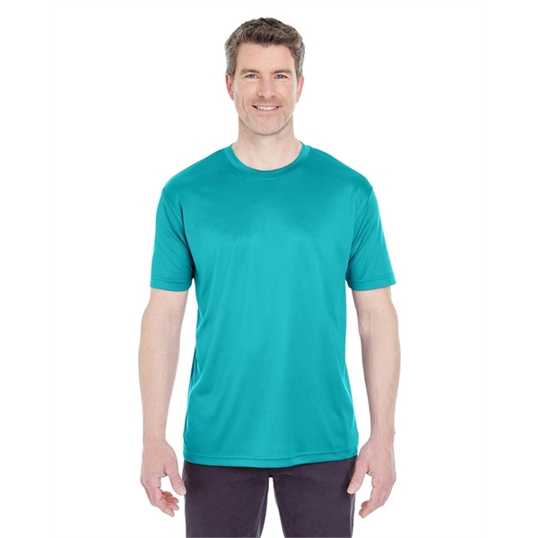UltraClub men's Cool & Dry Sport performance interlock T-shirt.... from ASI 34063 alphabroder