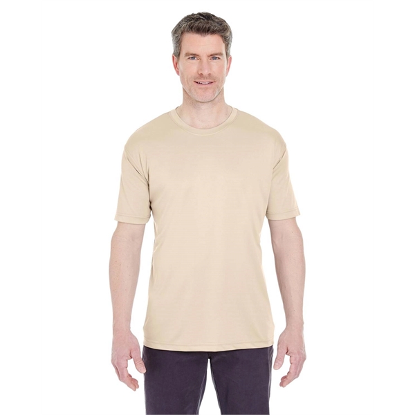UltraClub men's Cool & Dry Sport performance interlock T-shirt.... from ASI 34063 alphabroder