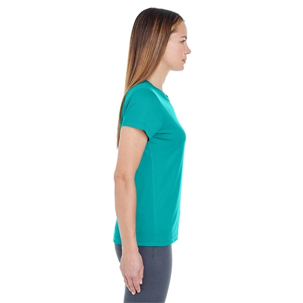 UltraClub ladies' Cool & Dry Sport performance interlock T-shirt.... from ASI 34063 alphabroder