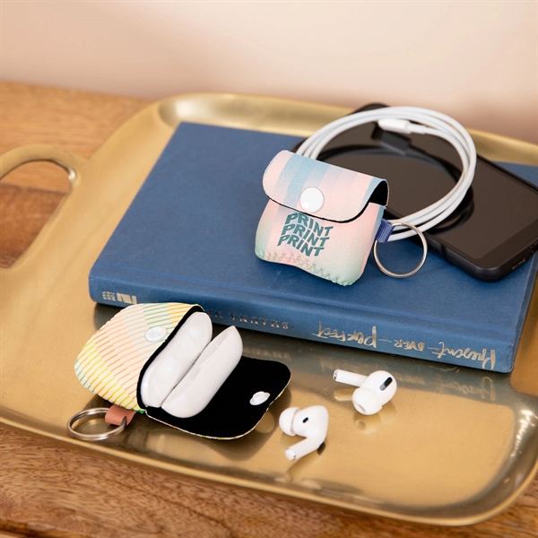 4 color process neoprene airpod gen 3 and Pro cover with... from ASI 74710 Numo / NUMO Kolder