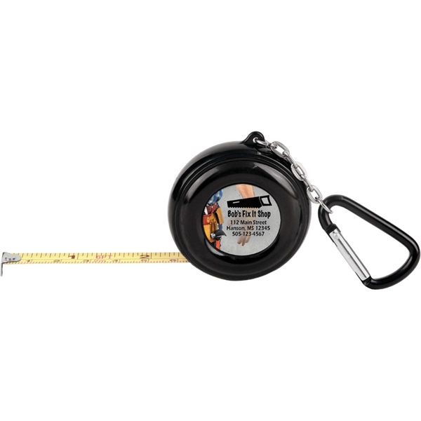 6 foot custom printed tape measure with carabiner.... from ASI 92531 Unique Custom Products / UCP