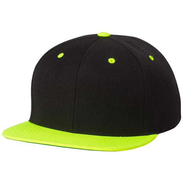 Yupoong - Classics Flat Bill Snapback Cap... from ASI 30208 A P Specialties / AP Specialties