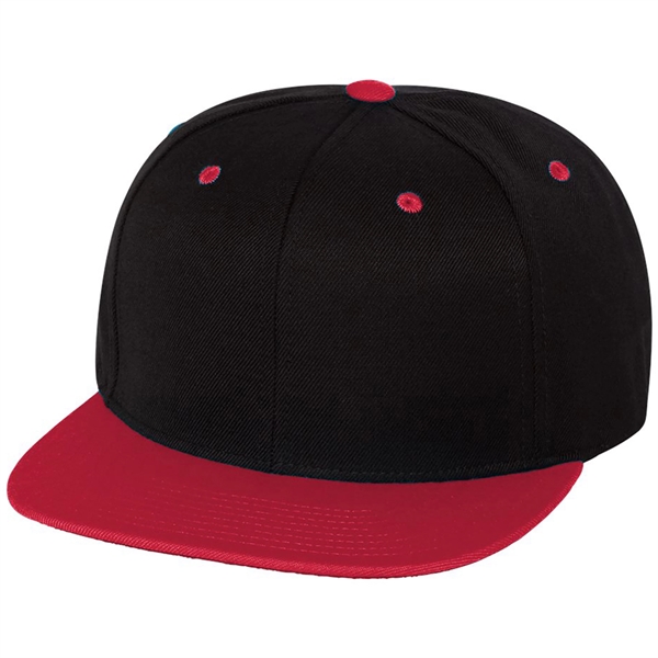 Yupoong - Classics Flat Bill Snapback Cap... from ASI 30208 A P Specialties / AP Specialties