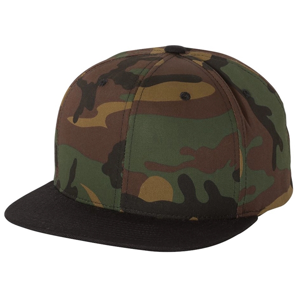 Yupoong - Classics Flat Bill Snapback Cap... from ASI 30208 A P Specialties / AP Specialties