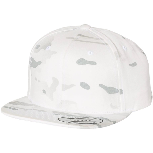 Yupoong - Classics Flat Bill Snapback Cap... from ASI 30208 A P Specialties / AP Specialties