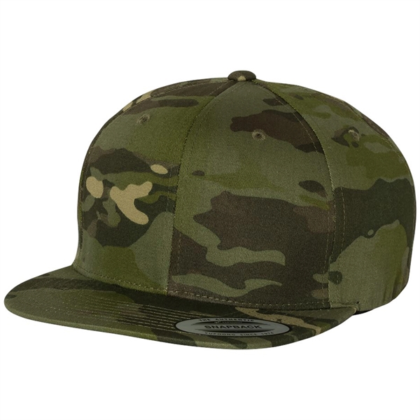 Yupoong - Classics Flat Bill Snapback Cap... from ASI 30208 A P Specialties / AP Specialties