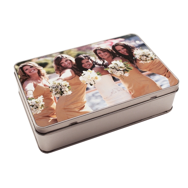 5.25" x 8" custom printed tin boxes.... from ASI 92531 Unique Custom Products / UCP