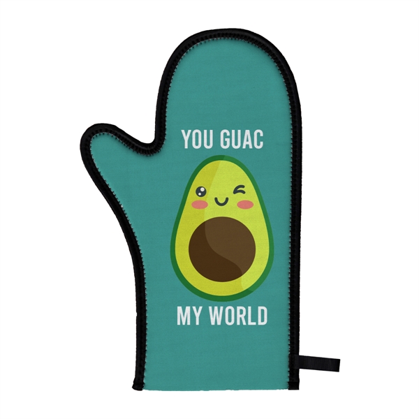 8" x 13.5" custom printed neoprene oven mitts.... from ASI 92531 Unique Custom Products / UCP