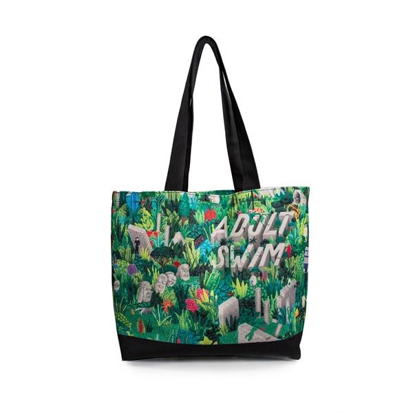 Fully customizable, industrial strength tote bag with screen printed graphics. Custom... from ASI 65952 ZZ DROPPED -LBU Inc / LBU