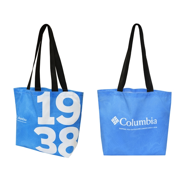 Fully customizable, industrial strength tote bag with screen printed graphics. Custom... from ASI 65952 ZZ DROPPED -LBU Inc / LBU