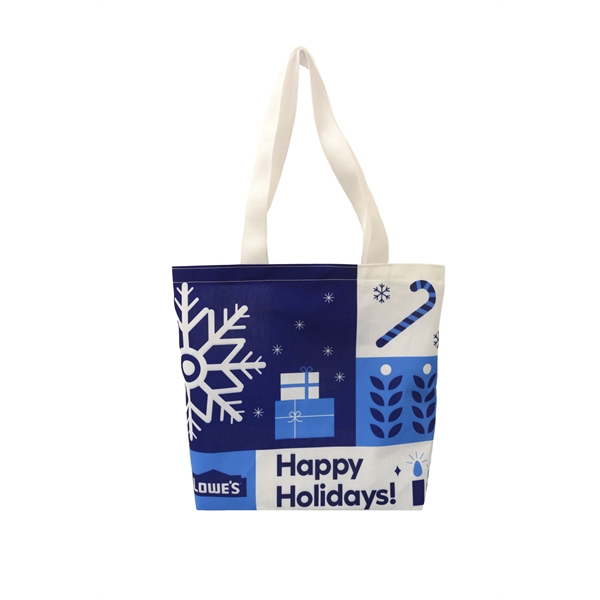 Fully customizable, industrial strength tote bag with screen printed graphics. Custom... from ASI 65952 ZZ DROPPED -LBU Inc / LBU