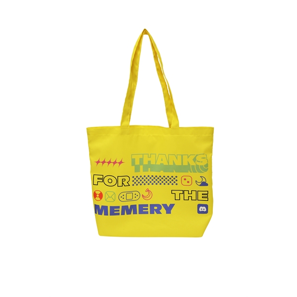 Fully customizable, industrial strength tote bag with screen printed graphics. Custom... from ASI 65952 ZZ DROPPED -LBU Inc / LBU