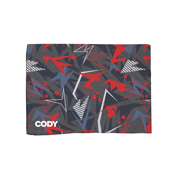 5" x 7" microfiber cleaning cloth with customization.... from ASI 92531 Unique Custom Products / UCP