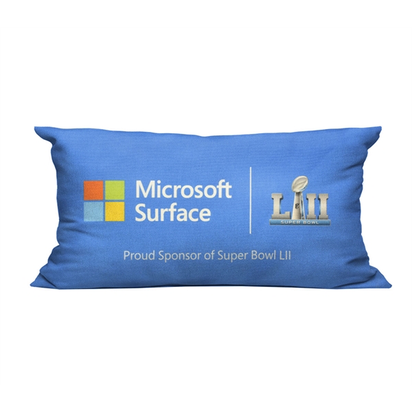 Customizable pillow with full-color sublimated graphics. Custom size, design and options... from ASI 65952 ZZ DROPPED -LBU Inc / LBU