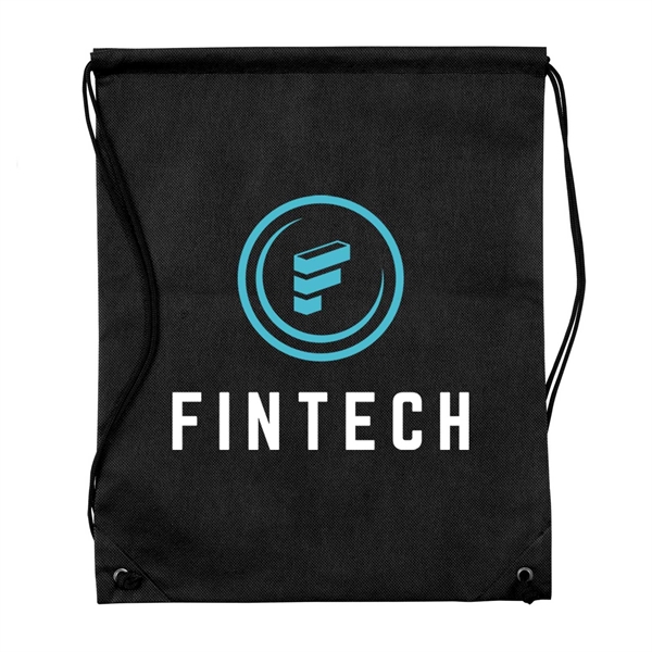 17.5" x 14.5" x 0.125" 80GSM non-woven polypropylene drawstring backpack.... from ASI 63549 Jornik Manufacturing Corp / Jornik