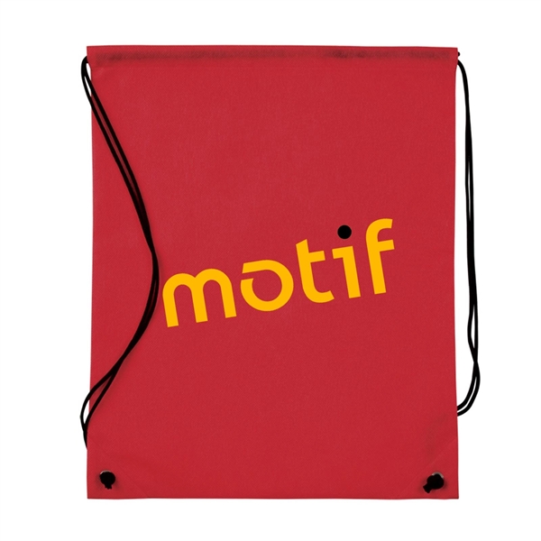 17.5" x 14.5" x 0.125" 80GSM non-woven polypropylene drawstring backpack.... from ASI 63549 Jornik Manufacturing Corp / Jornik