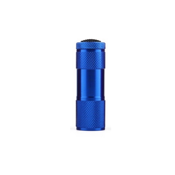 Mini Aluminum 9-LED Flashlight with laser engraving on 1 location... from ASI 37218 Athena Promo (tm)