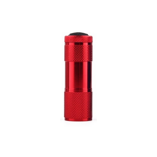 Mini Aluminum 9-LED Flashlight with laser engraving on 1 location... from ASI 37218 Athena Promo (tm)