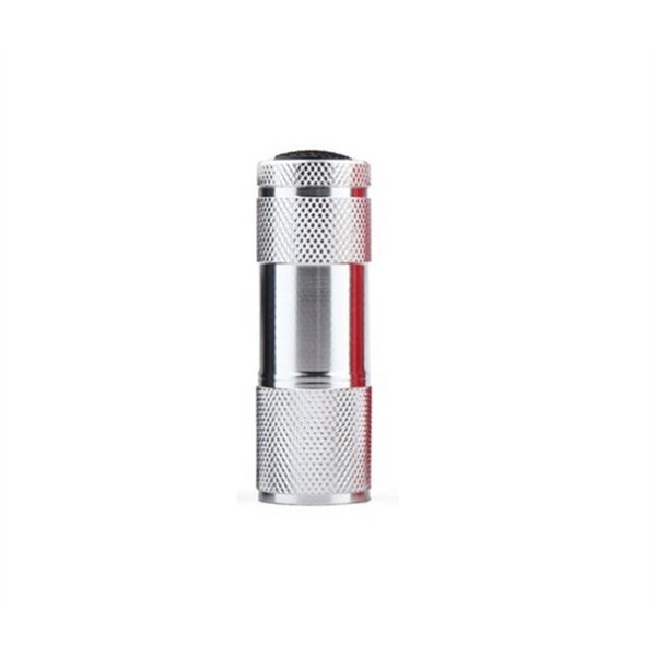 Mini Aluminum 9-LED Flashlight with laser engraving on 1 location... from ASI 37218 Athena Promo (tm)