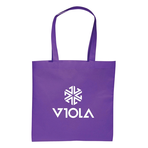 13.5" x 14.5" non-woven tote bag with 22" handles.... from ASI 63549 Jornik Manufacturing Corp