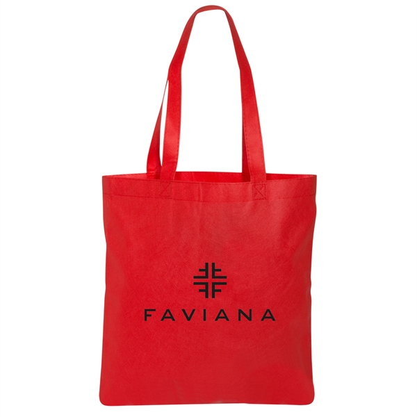 13.5" x 14.5" non-woven tote bag with 22" handles.... from ASI 63549 Jornik Manufacturing Corp