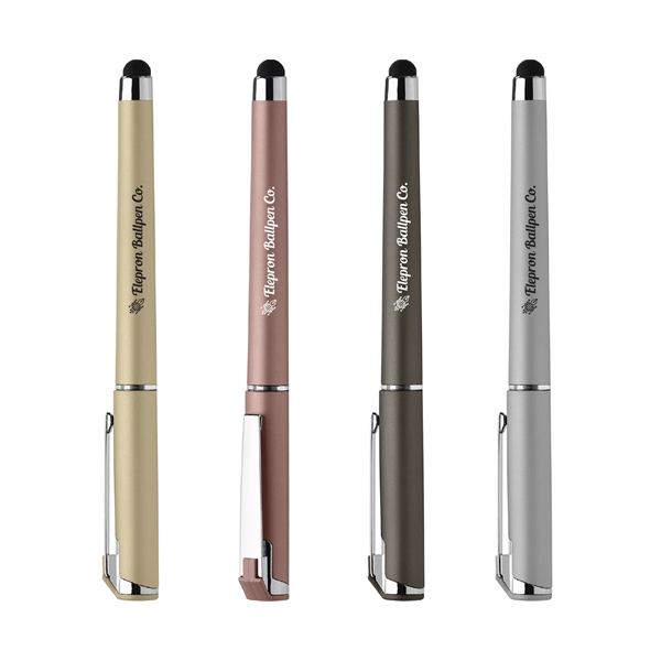 The Islander Rose Metallic Plastic Pen combines top customer-favorites: gel ink,... from ASI 62088 IDProductsource