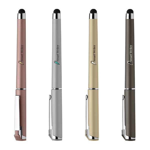 The Islander Rose Metallic Plastic Pen combines top customer-favorites: gel ink,... from ASI 62088 IDProductsource