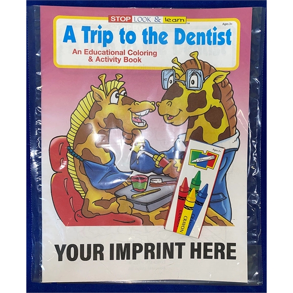 COLORING SET: A Trip to the Dentist coloring and activity book... from ASI 45815 Coloring Book Solutions / Coloring Book Solutions™