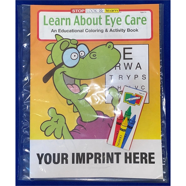 COLORING SET: Learn About Eye Care educational coloring and activity book... from ASI 45815 Coloring Book Solutions / Coloring Book Solutions™