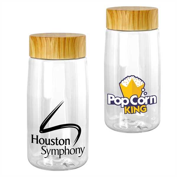 Bamboo Pattern 18 oz. Recycled Bottle... from ASI 30208 A P Specialties / AP Specialties